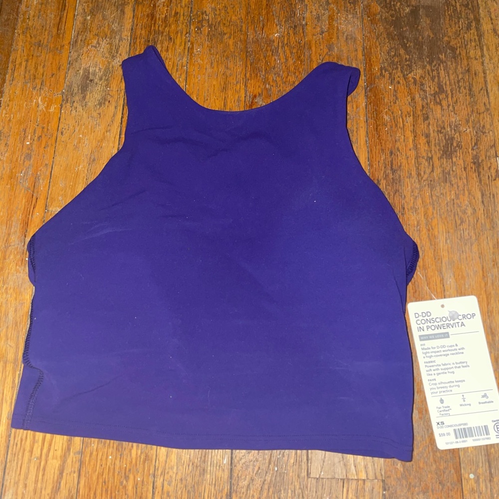 Athleta NWT Conscious Crop Top